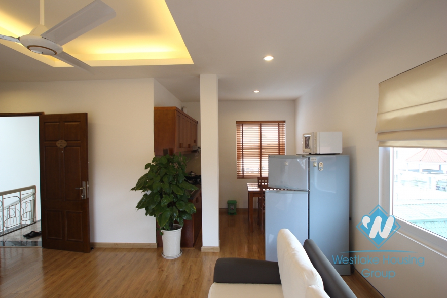 Nice one bedroom serviced apartment for rent in Linh Lang street, Ba Dinh, Hanoi