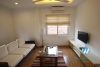 Nice one bedroom serviced apartment for rent in Linh Lang street, Ba Dinh, Hanoi