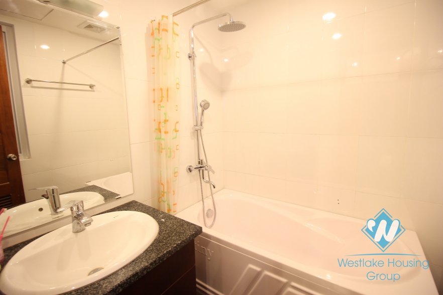 Lake view 3 bedroom spacious apartments for rent in Tay Ho