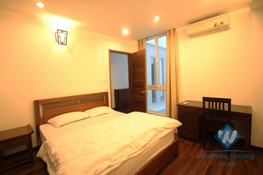 Lake view 3 bedroom spacious apartments for rent in Tay Ho