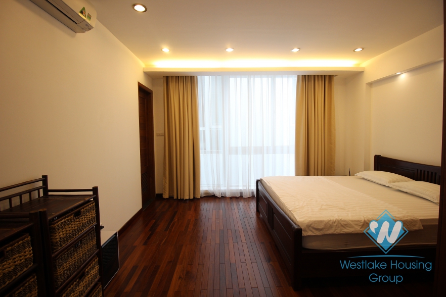 Lake view 3 bedroom spacious apartments for rent in Tay Ho