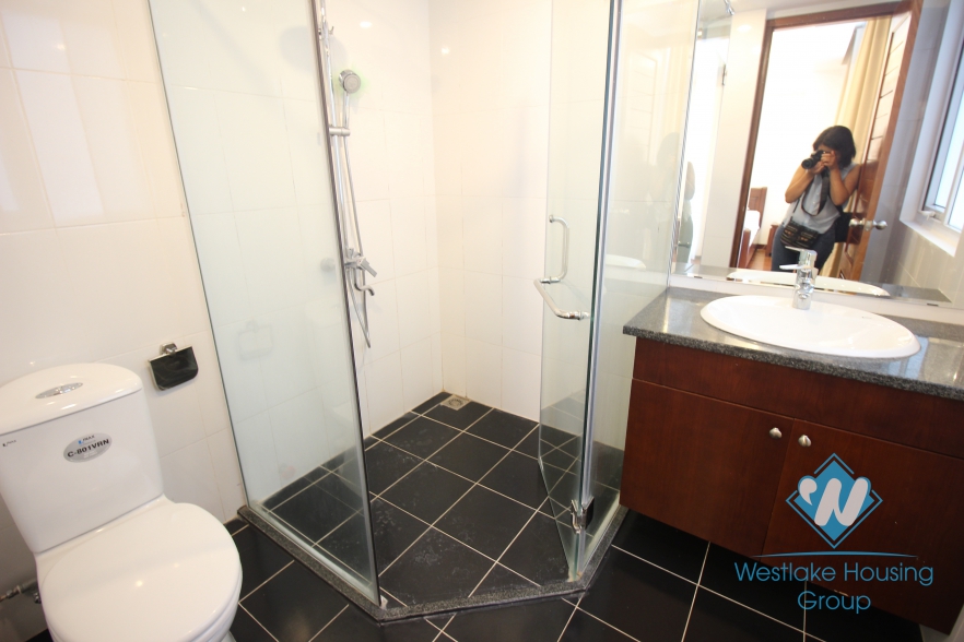 Lake view 3 bedroom spacious apartments for rent in Tay Ho