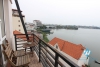 Lake view apartment with 2 bedrooms apartment for rent in Yen Phu area, Tay Ho
