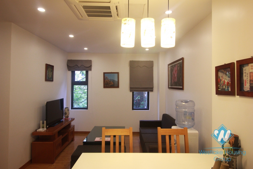 One bedroom apartment is available for lease in Ba Dinh