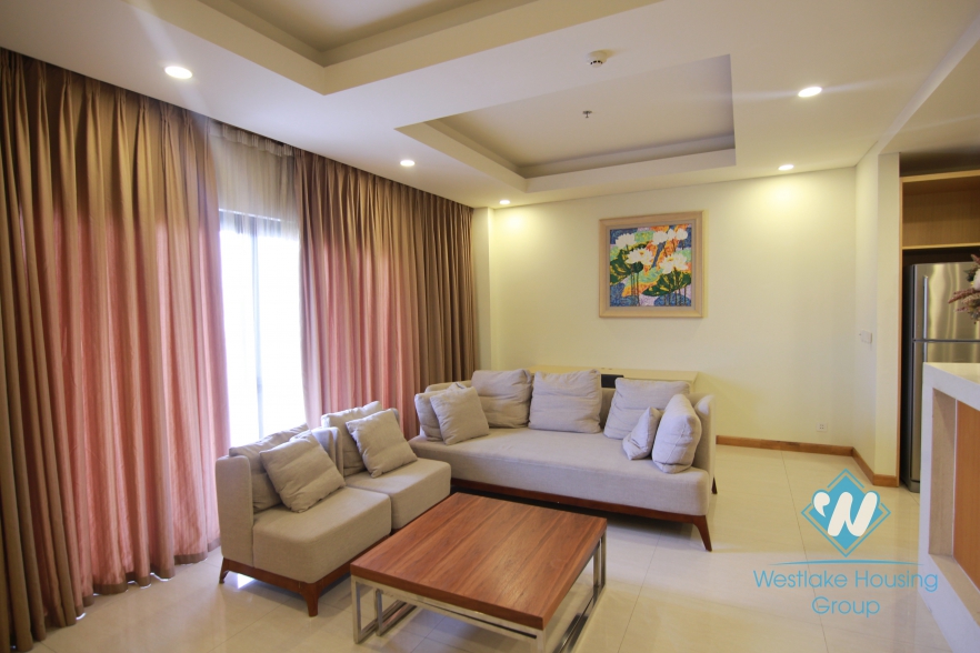Serviced two bedrooms apartment for rent in Tay Ho area.