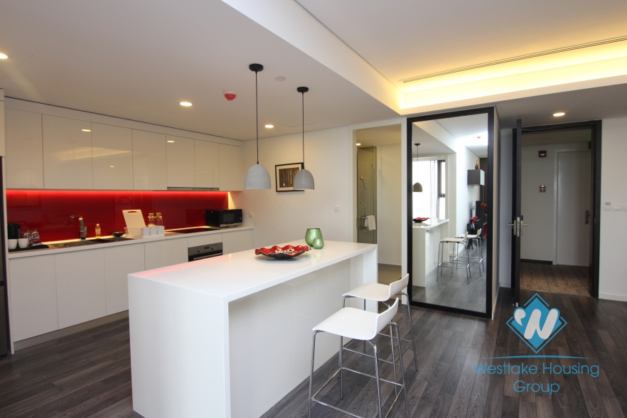 Lake view 2 bedroom serviced apartment for rent in Somerset Westpoint, Tay Ho, Hanoi