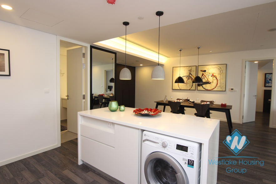 Lake view 2 bedroom serviced apartment for rent in Somerset Westpoint, Tay Ho, Hanoi