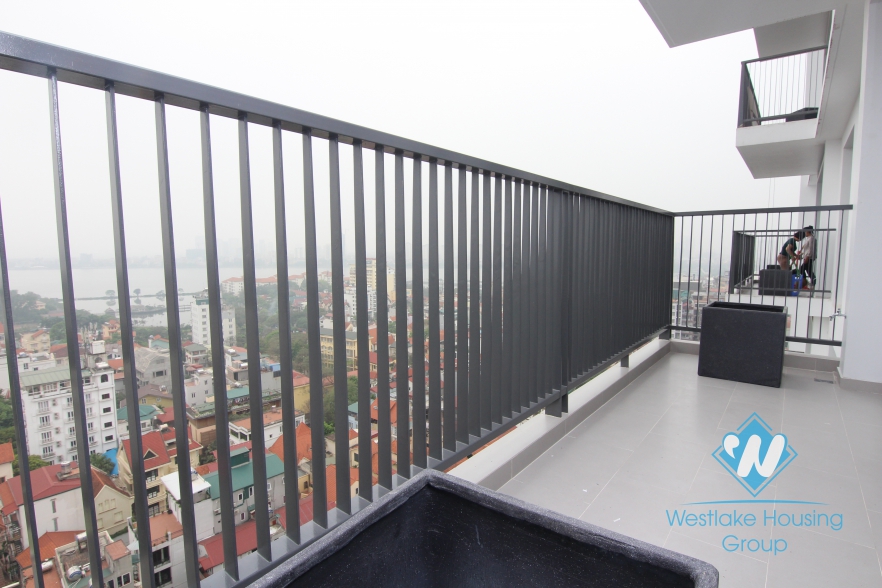 Lake view 2 bedroom serviced apartment for rent in Somerset Westpoint, Tay Ho, Hanoi