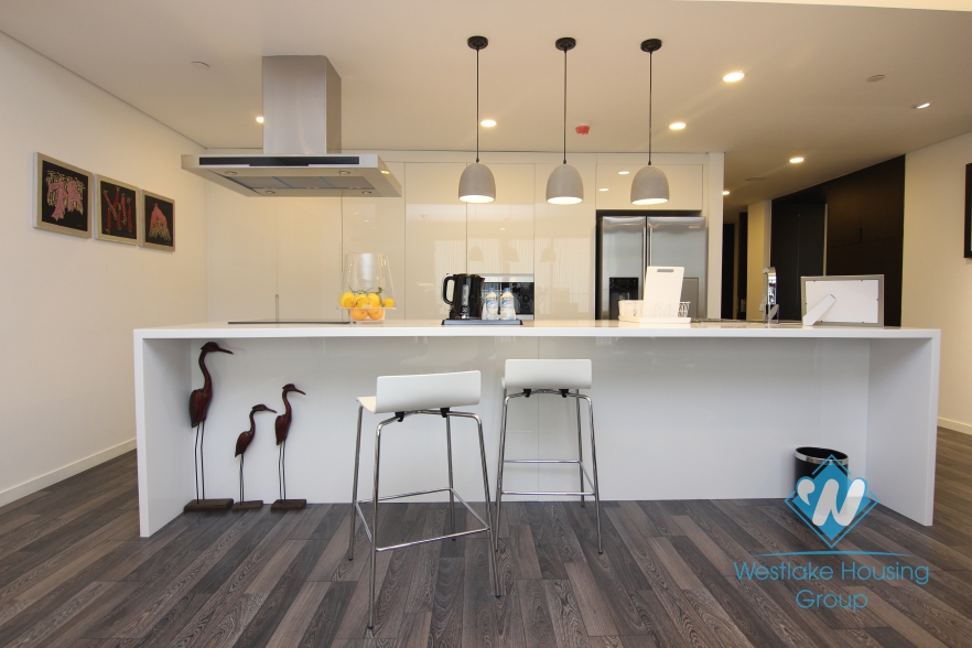 Modern executive apartment for rent in Somerset Westpoint, Tay Ho, Hanoi