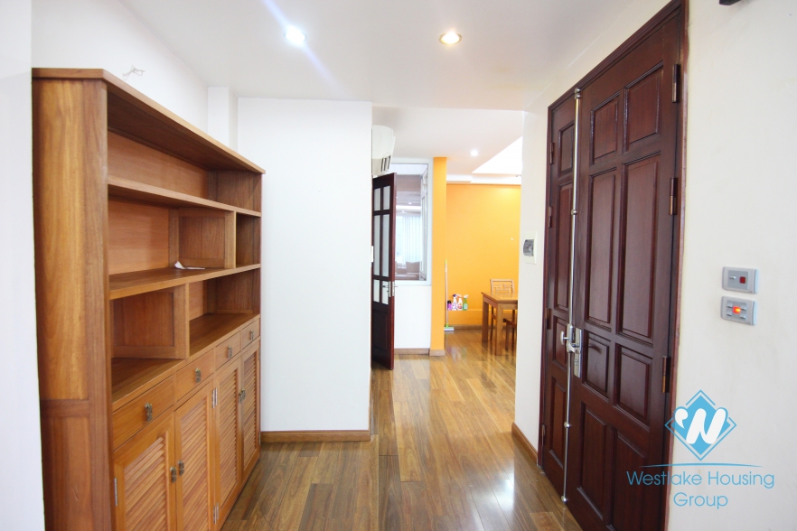 Spacious apartment for rent in Linh Lang, Ha Noi