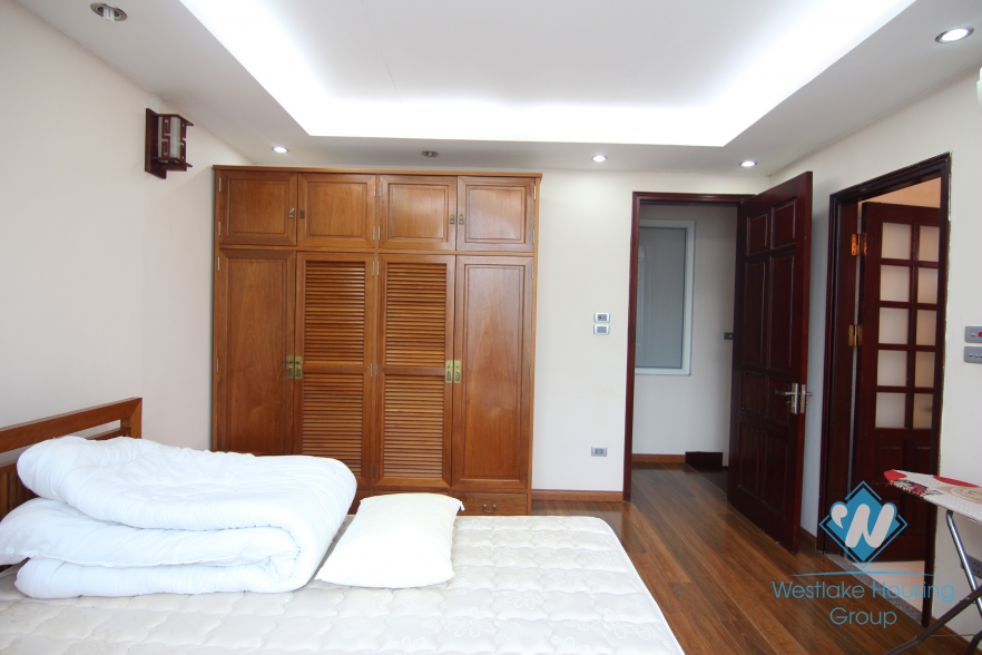 Spacious apartment for rent in Linh Lang, Ha Noi