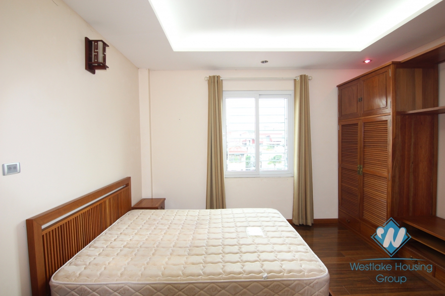 Spacious apartment for rent in Linh Lang, Ha Noi