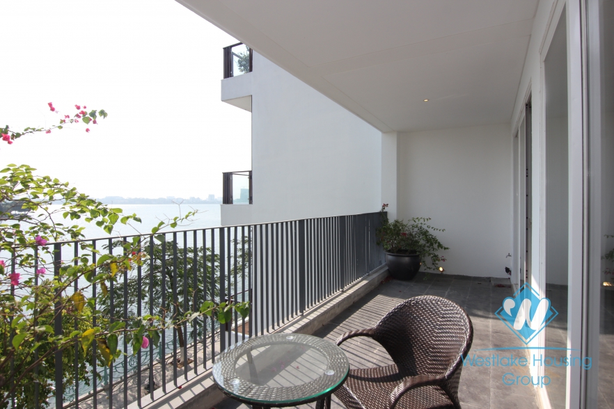 Lakeview luxury apartment for rent in Tay Ho, Hanoi