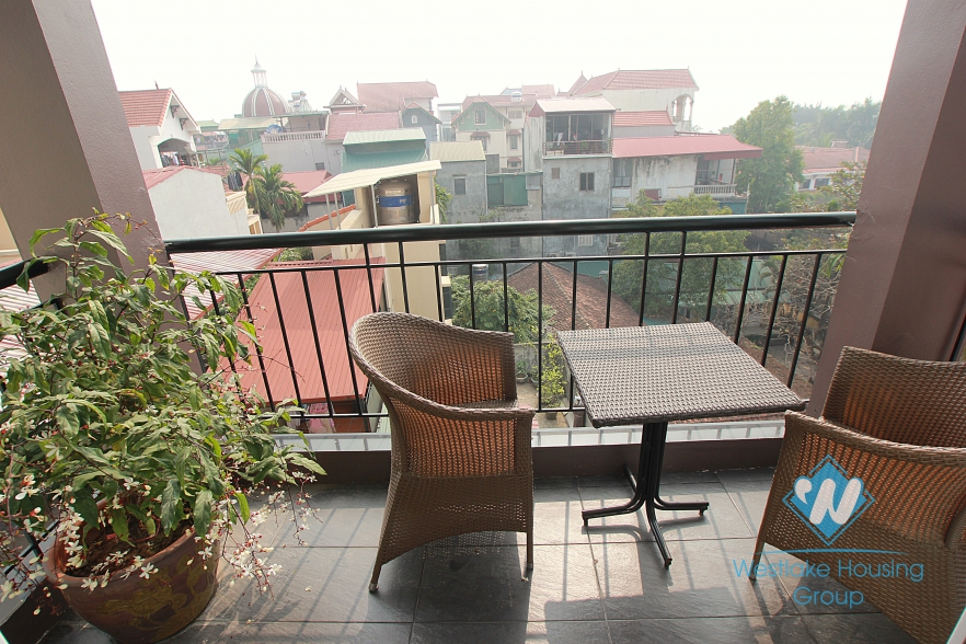 High quality and brand new apartment with 3 bedrooms for rent in Tay Ho area.