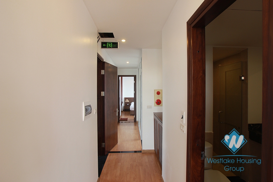 High quality and brand new apartment with 3 bedrooms for rent in Tay Ho area.