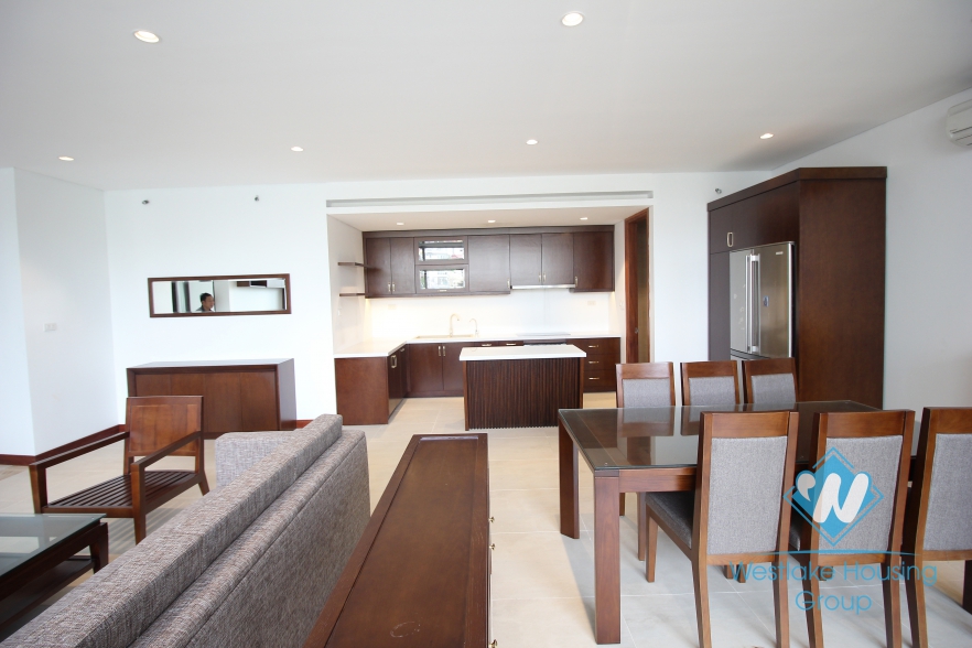 A brand new apartment with lake view for rent in Tay Ho, Ha Noi