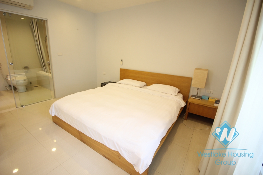 Lakeside modern one bedroom apartment for rent in Tay Ho, Hanoi