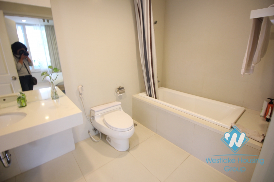 Lakeside modern one bedroom apartment for rent in Tay Ho, Hanoi