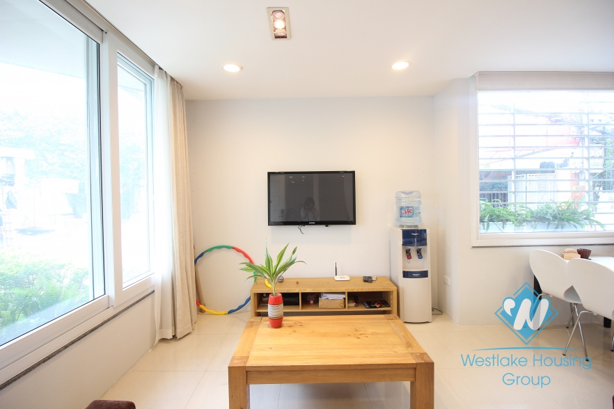 Lakeside modern one bedroom apartment for rent in Tay Ho, Hanoi