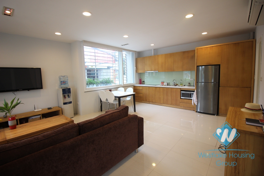 Lakeside modern one bedroom apartment for rent in Tay Ho, Hanoi
