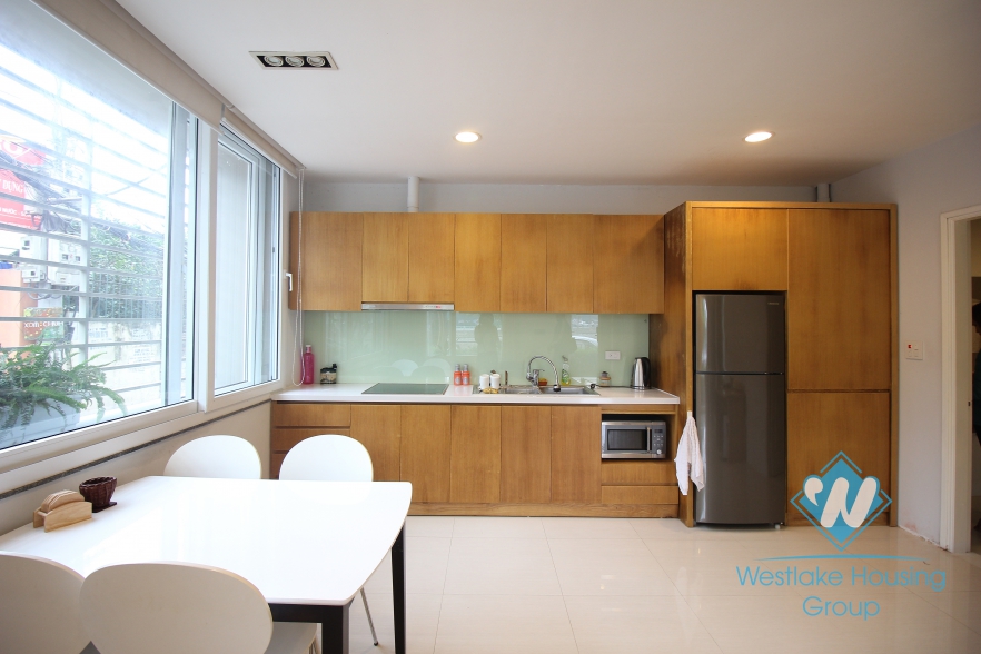 Lakeside modern one bedroom apartment for rent in Tay Ho, Hanoi