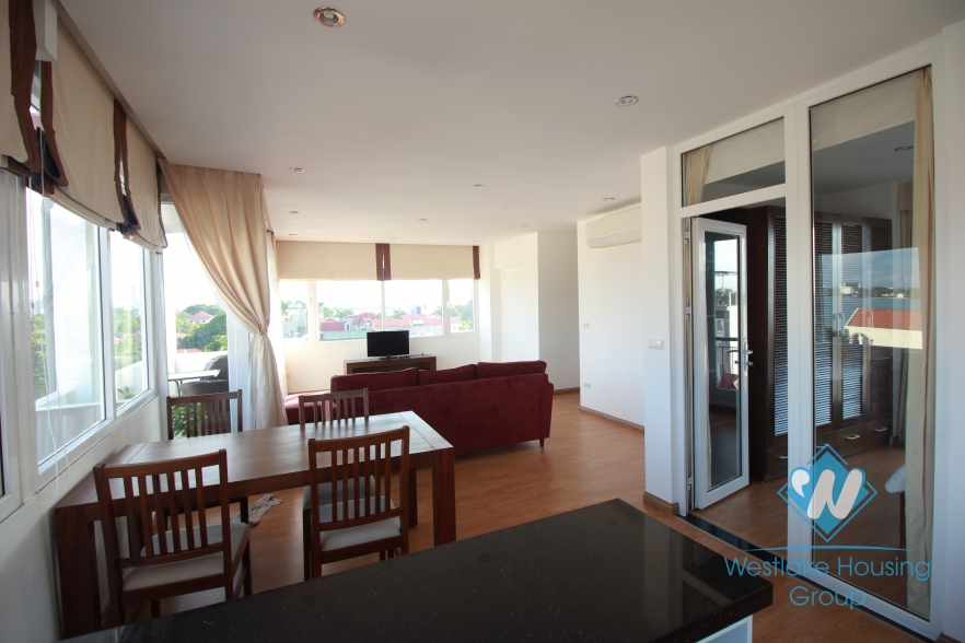 Affordable-luxury apartment for rent on Dang Thai Mai, Tay Ho, Hanoi