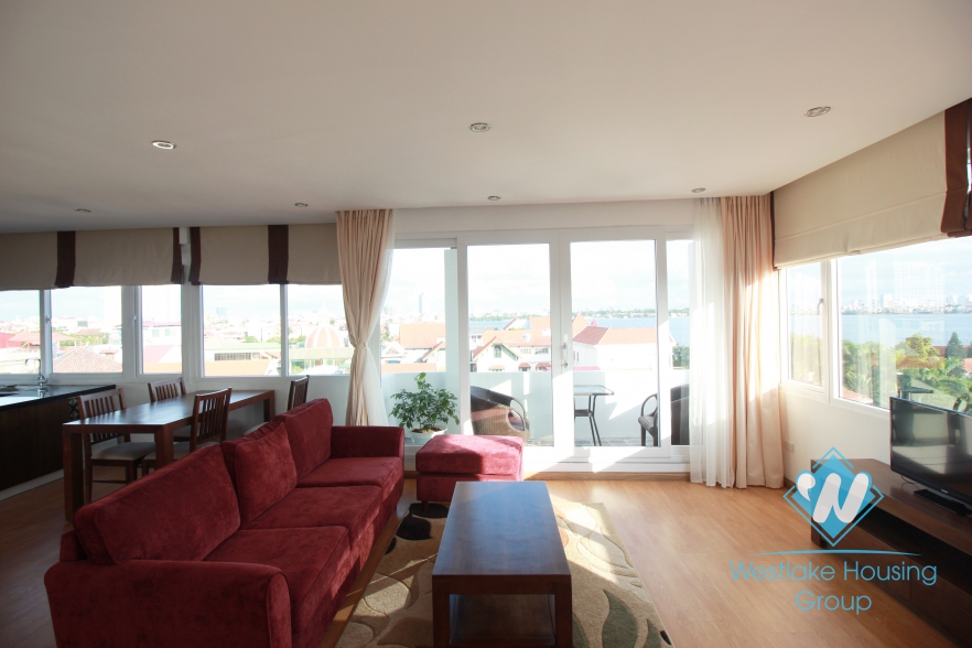 Affordable-luxury apartment for rent on Dang Thai Mai, Tay Ho, Hanoi