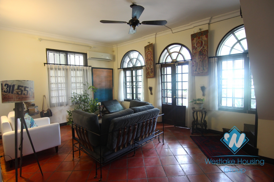 02 bedrooms apartment with nice balcony for rent in Hoan Kiem district