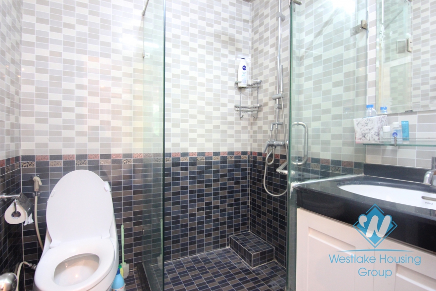 02 bedrooms apartment with nice balcony for rent in Hoan Kiem district