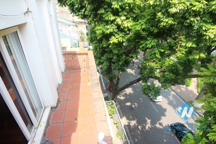 02 bedrooms apartment with nice balcony for rent in Hoan Kiem district