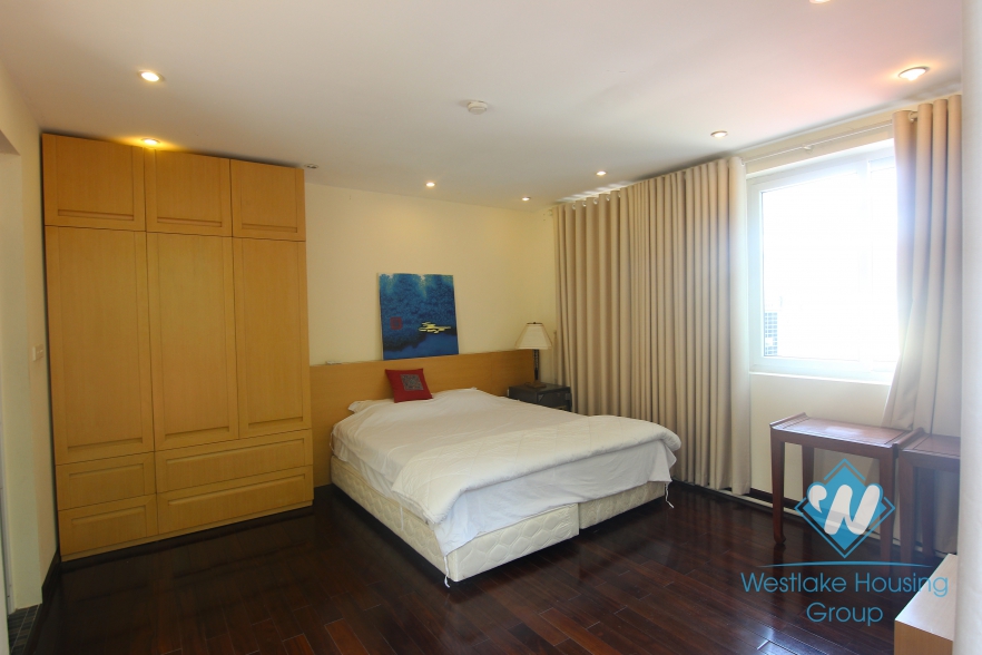 02 bedrooms apartment with nice balcony for rent in Hoan Kiem district