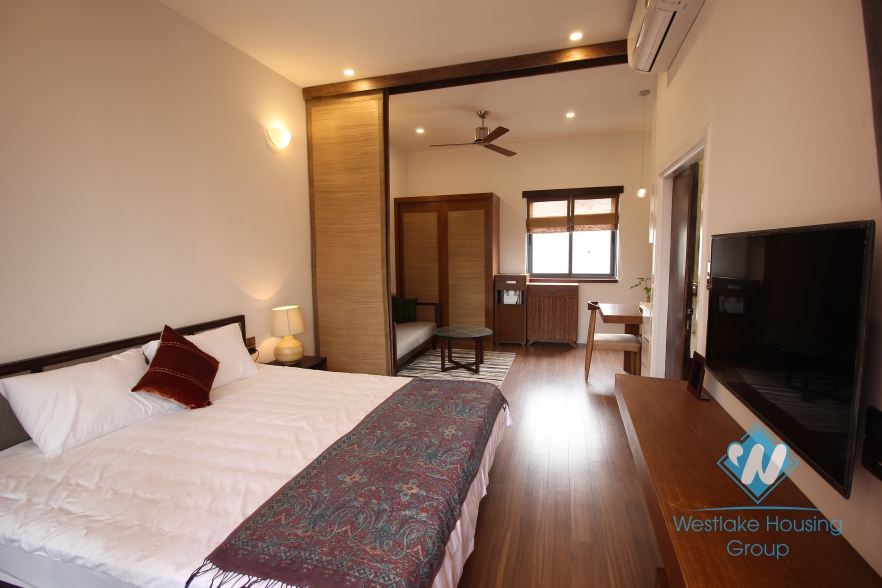 Japanese style studio apartment for rent in Hai Ba Trung district, Ha Noi