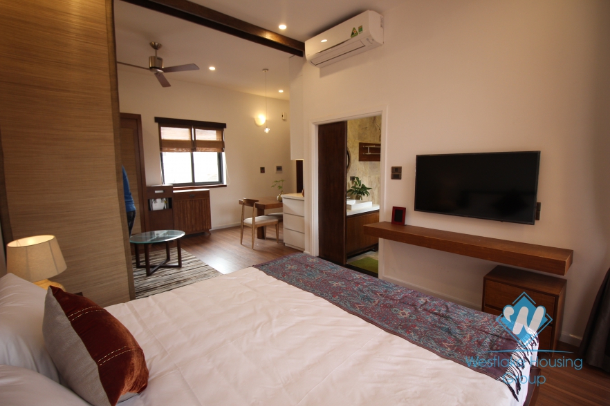 Japanese style studio apartment for rent in Hai Ba Trung district, Ha Noi