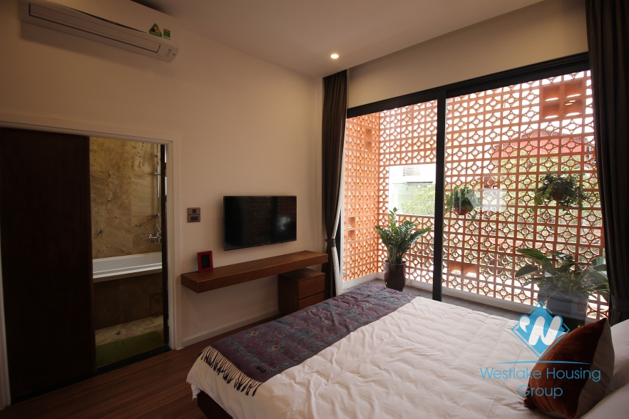 Japanese style studio apartment for rent in Hai Ba Trung district, Ha Noi