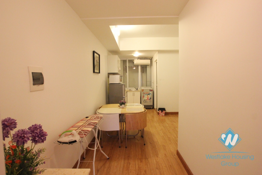 Beautiful 01 bedroom apartment for rent in Lang Ha Street, Dong Da, Hanoi