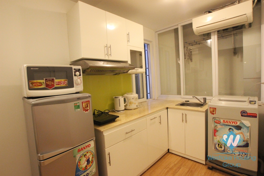 Beautiful 01 bedroom apartment for rent in Lang Ha Street, Dong Da, Hanoi