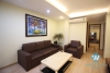 Good price three bedrooms apartment for rent at Giang Vo street, Dong Da district, Ha Noi