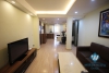 Good price three bedrooms apartment for rent at Giang Vo street, Dong Da district, Ha Noi