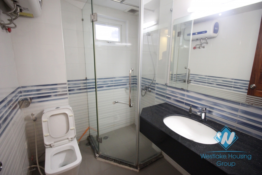 Good price three bedrooms apartment for rent at Giang Vo street, Dong Da district, Ha Noi