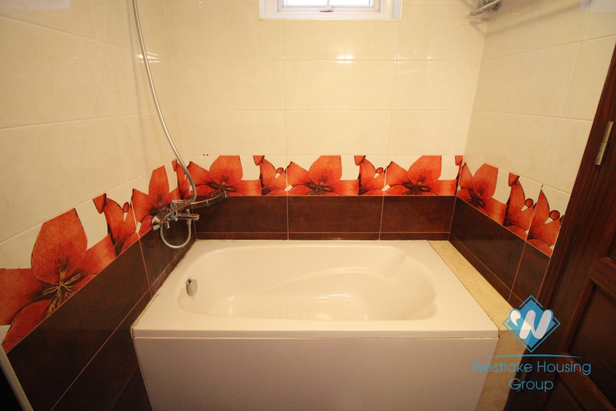 Good price three bedrooms apartment for rent at Giang Vo street, Dong Da district, Ha Noi