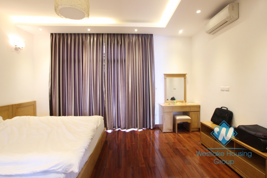 High quality 01 bedroom rental apartment with large balcony in Westlake area, Hanoi.