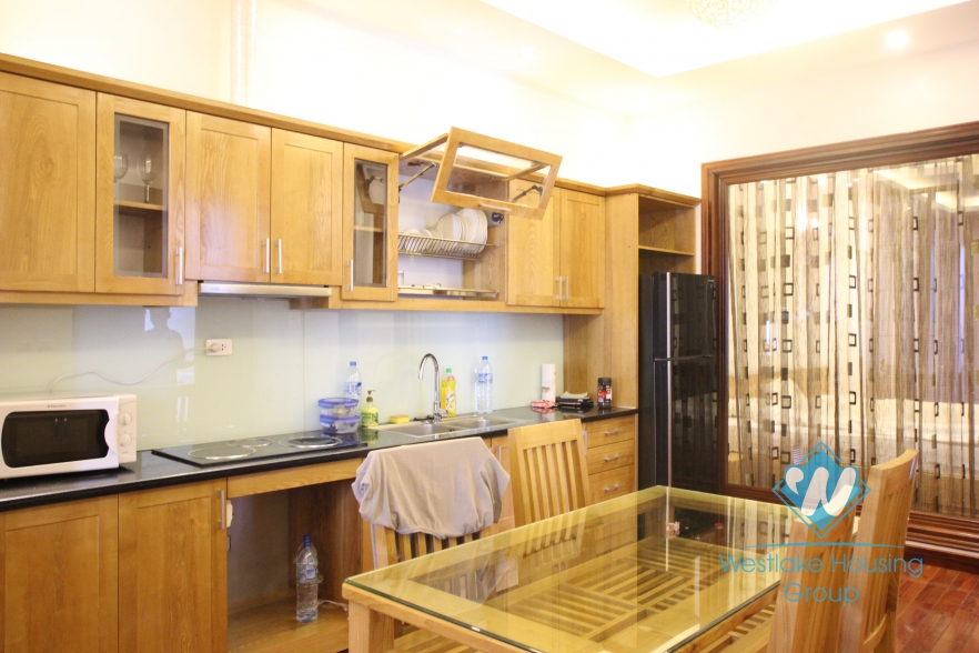 High quality 01 bedroom rental apartment with large balcony in Westlake area, Hanoi.