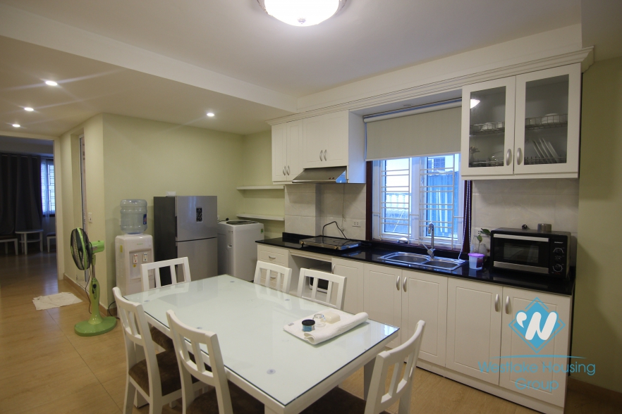 Nice apartment for rent in Yen Phu Street, Tay Ho, Ha Noi