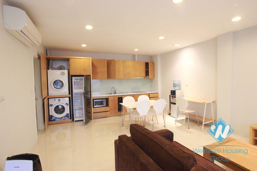 Beautiful 01 bedroom apartment for rent in Dang Thai Mai, facing to Westlake, Hanoi