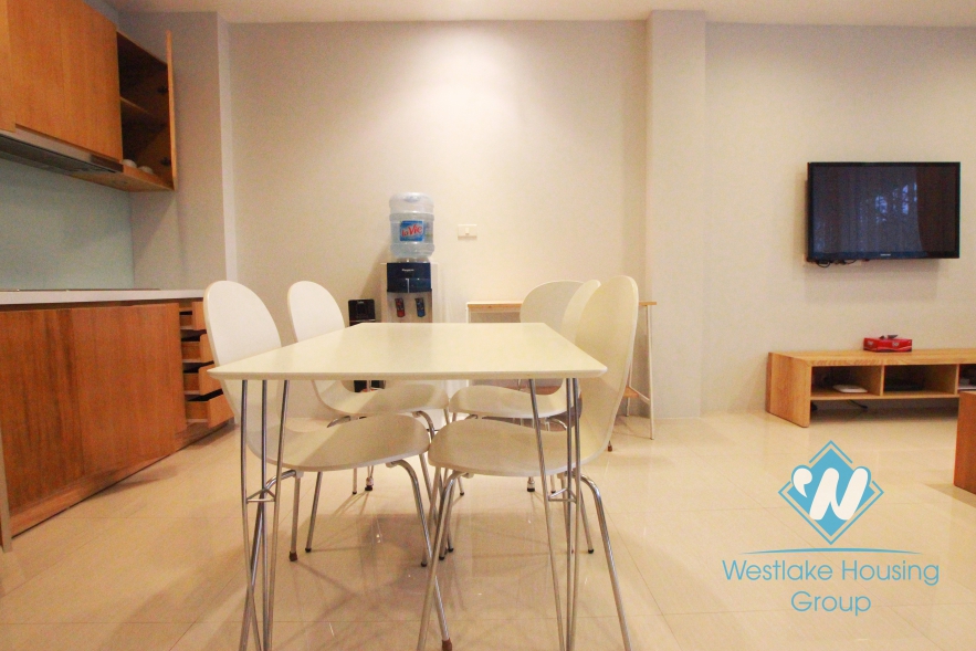 Beautiful 01 bedroom apartment for rent in Dang Thai Mai, facing to Westlake, Hanoi