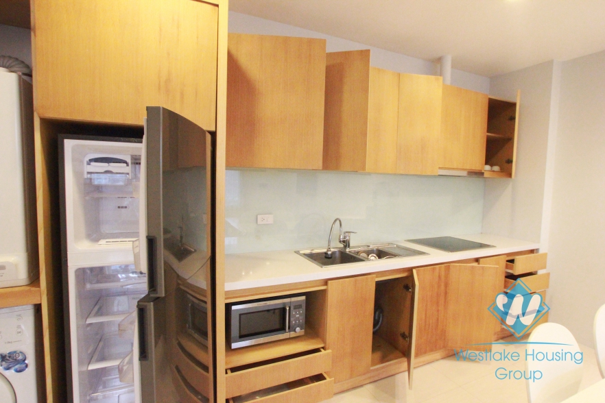 Beautiful 01 bedroom apartment for rent in Dang Thai Mai, facing to Westlake, Hanoi