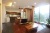 Tay Ho - Lake side apartment for rent with balcony and open living room
