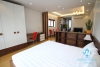 High floor studio with balcony for rent in Dong Da district, Ha Noi