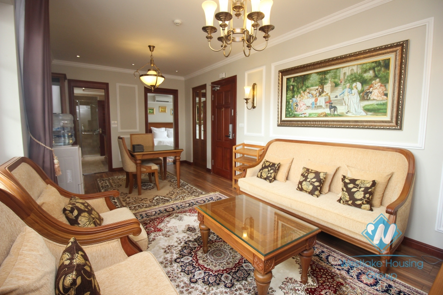 Luxury one bedroom apartment for rent in Hai Ba Trung district