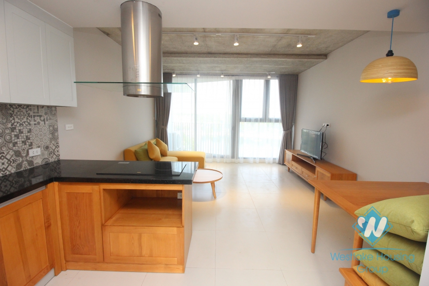 Lake view duplex apartment for rent in Dong Da,Hai Ba Trung